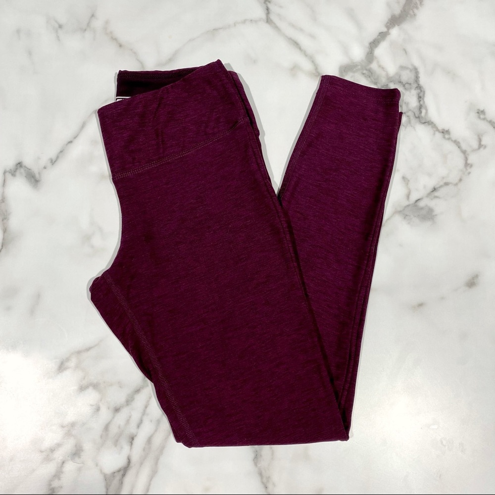 New Balance Women’s Athletic Leggings Maroon Small
